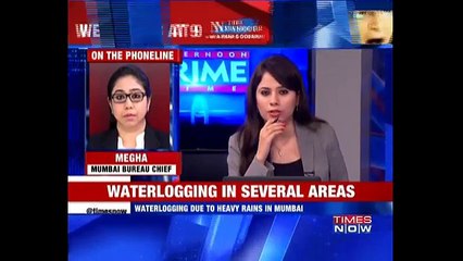 Heavy rains lash Mumbai