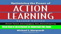 Books Optimizing the Power of Action Learning: Real-Time Strategies for Developing Leaders,