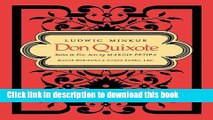 Books Don Quixote, Ballet in Five Acts by Marius Petipa - Piano Score Full Download