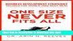 Books One Size Never Fits All: Business Development Strategies Tailored for Women (And Most Men)