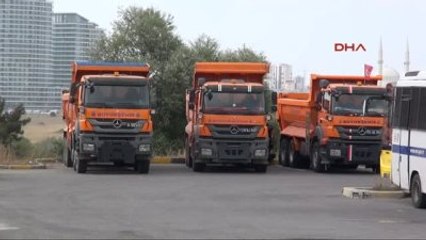 Kamyonların "Kışla Kapısı Nöbeti" Sona Erdi