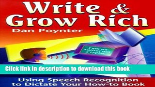 Ebook Write And Grow Rich Full Online