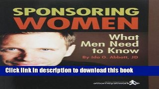 Ebook Sponsoring Women: What Men Need to Know Free Online