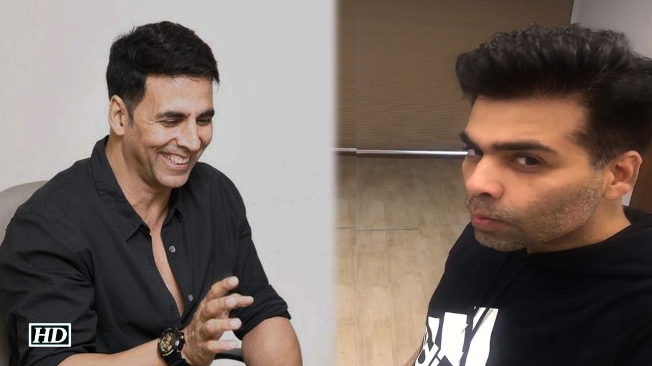 Akshay Kumars FUNNY Comment On Karan Johars POU...