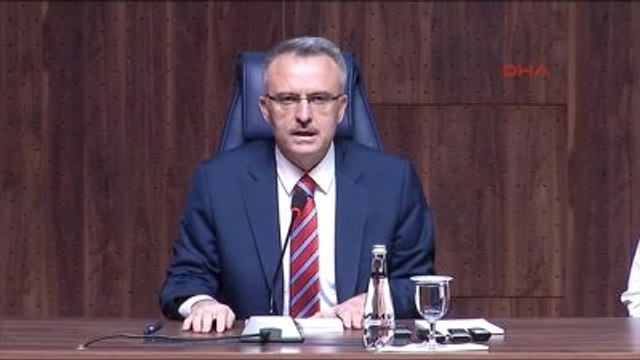 Bakan Ağbal, Bazı Alacakların Yeniden Yapılandırılmasına İlişkin Kanun Hakkında Basın Toplantısı...