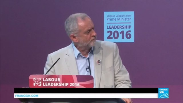 UK Labour leadership: Corbyn clashes with rival Smith in debate