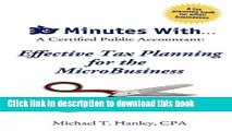 Ebook 30 Minutes With...A Certified Public Accountant: Effective Tax Planning for the