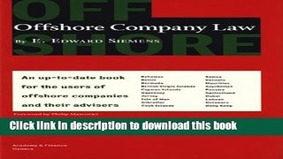 Books Offshore Company Law Full Online