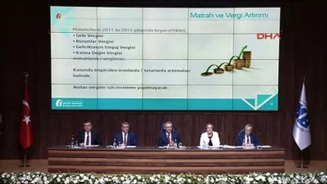 Bakan Naci Ağbal, Bazı Alacakların Yeniden Yapalındarılması ile İlgili Basın Toplantısı Düzenledi-6