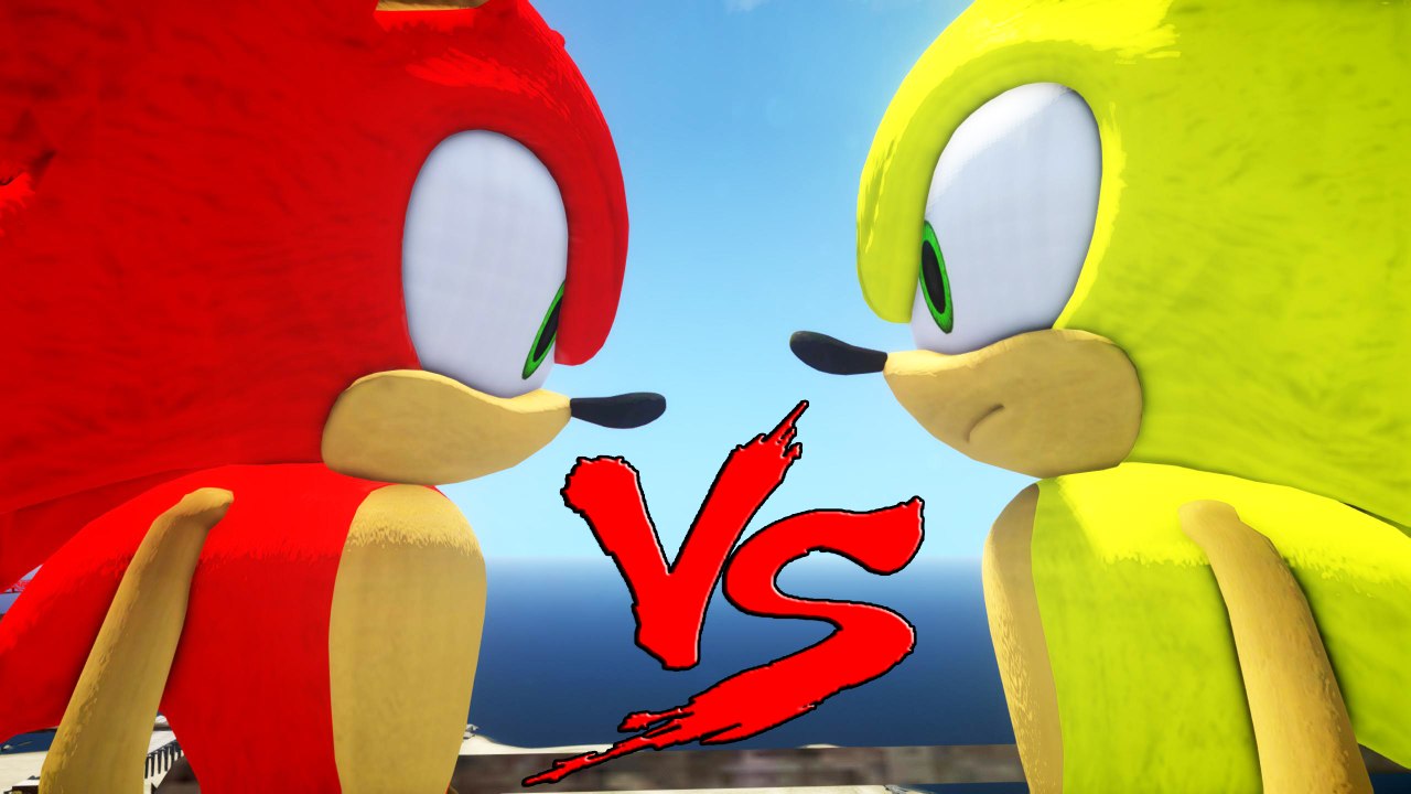 SONIC VS SONIC - Fire Sonic vs Super Sonic
