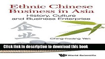 Download  Ethnic Chinese Business In Asia: History, Culture And Business Enterprise  Online