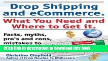 Books Drop Shipping and Ecommerce, What You Need and Where to Get It. Dropshipping Suppliers and