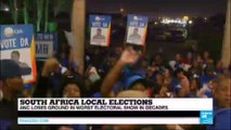 South Africa local elections: ANC loses ground in worst electoral show in decades