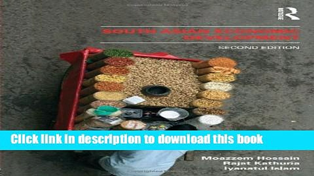 [Read  e-Book PDF] South Asian Economic Development: Second Edition  Read Online
