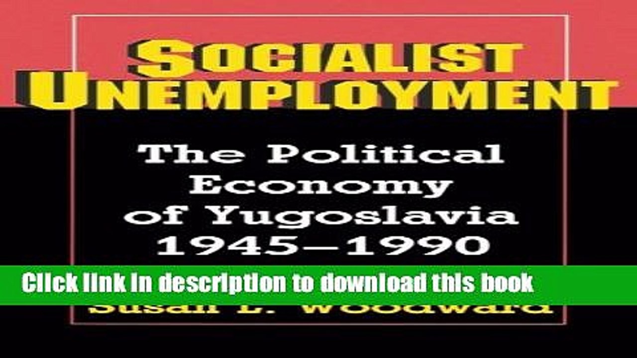[Download] Socialist Unemployment Free Books