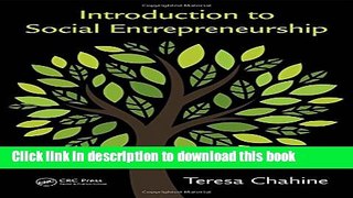 Books Introduction to Social Entrepreneurship Free Online