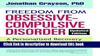 Ebook Freedom from Obsessive Compulsive Disorder (Updated Edition) Free Download