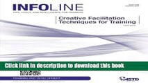 Ebook Creative Facilitation Techniques for Training Full Download