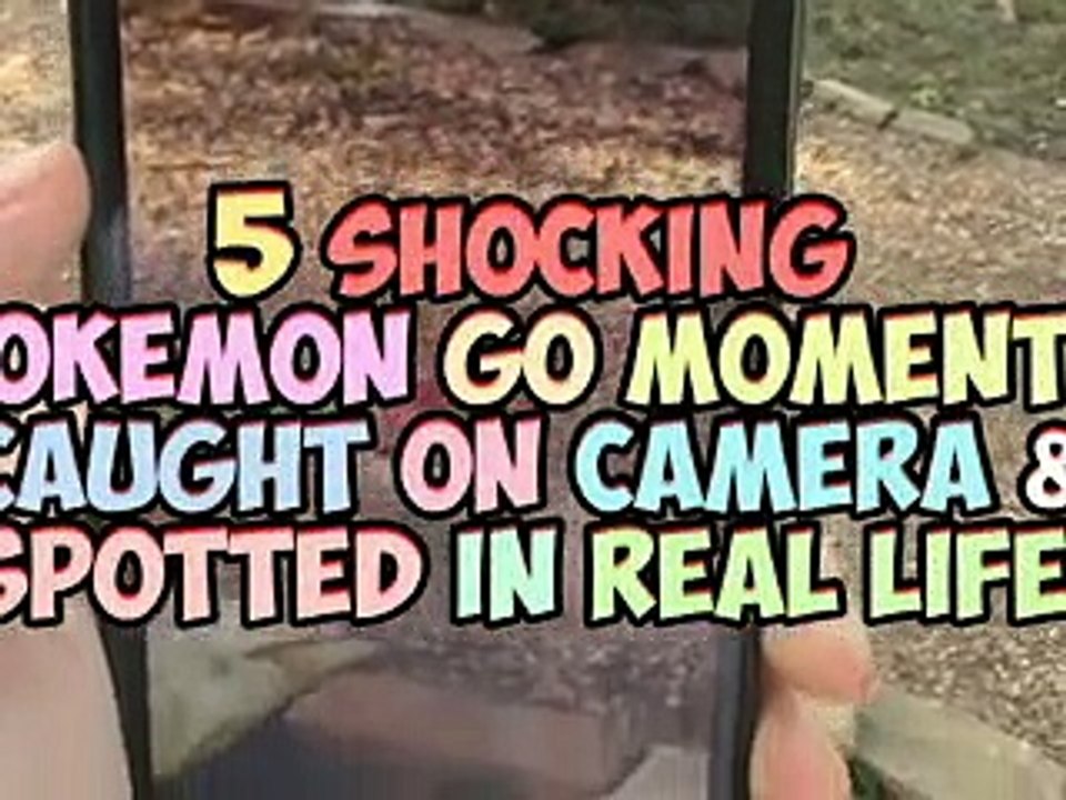 5 Shocking Pokemon Go Moments Caught On Camera & Spotted In Real Life!