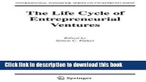 Download  The Life Cycle of Entrepreneurial Ventures  Online
