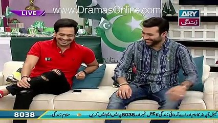 Serious Fight Between a Comedian and Naveed Raza in a Live Morning Show
