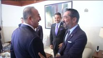 Çavuşoğlu, Türk-Kazak İşadamları Birliği Heyetini Kabul Etti