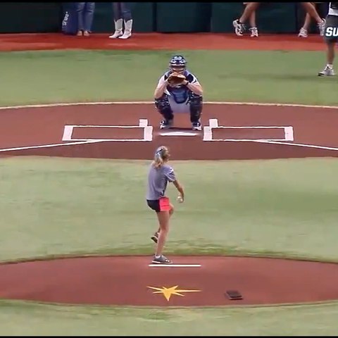Un receveur de Baseball pas comme les autres