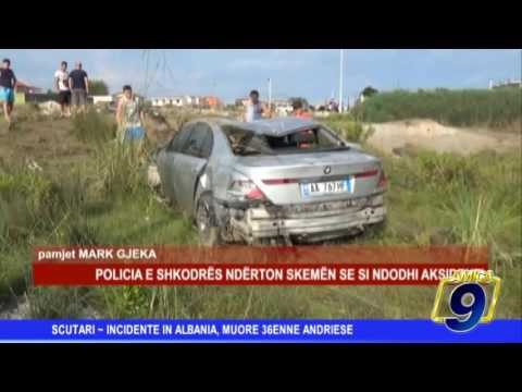 Scutari | Incidente in Albania, muore 36enne andriese