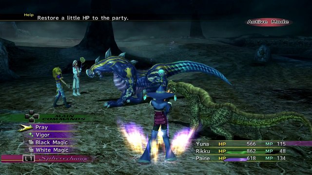 FINAL FANTASY X-2 REMASTER HD (36) THUNDER PLAINS TOWER CALIBRATING