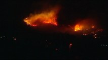 Wildfire out of control in the Canary Islands