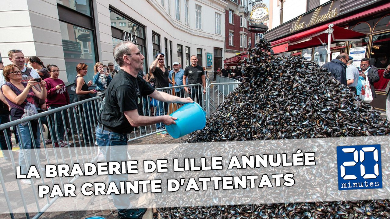 La grande braderie de Lille annulée par crainte d'attentats