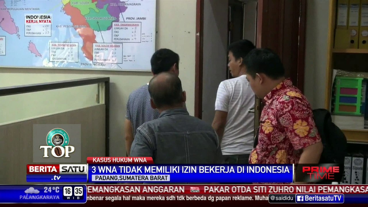 Tak Punya Izin Kerja, Imigrasi Padang Deportasi 3 WNA Tiongkok