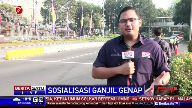 Sistem Ganjil-Genap Efektif Kurangi Kemacetan