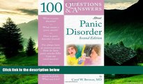 Must Have  100 Questions     Answers About Panic Disorder  READ Ebook Full Ebook Free