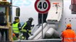 Italy airport reopens after cargo plane slides onto local road