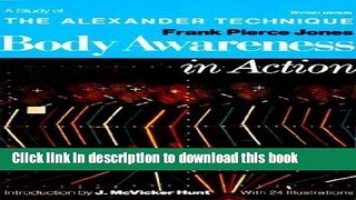 Ebook Body Awareness in Action: A Study of the Alexander Technique Full Online