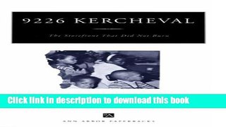 Ebook 9226 Kercheval: The Storefront that Did Not Burn, With a New Preface (Ann Arbor Paperbacks)