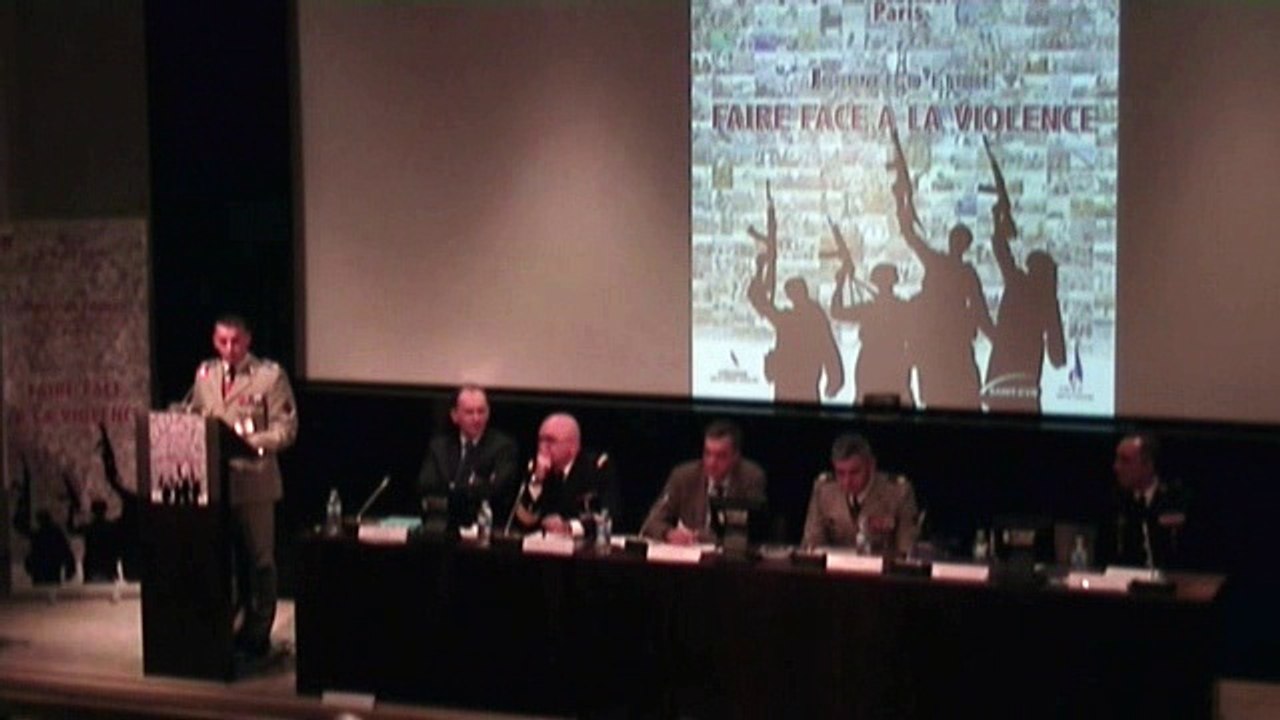 11- Lieutenant-Colonel Elias - Journée d'étude "Faire face à la violence " - 8 mars 2016