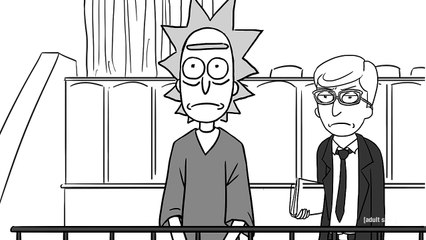 State of Georgia Vs. Denver Fenton Allen - Rick and Morty - Adult Swim -