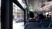 Bus doesn't change gear!! iveco Eurorider27A (bus 1137) at Maarif, Casablanca