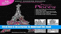 Read Adult Coloring Escapes Coloring Books for Adults - Mosaic Places Featuring 30 Stress