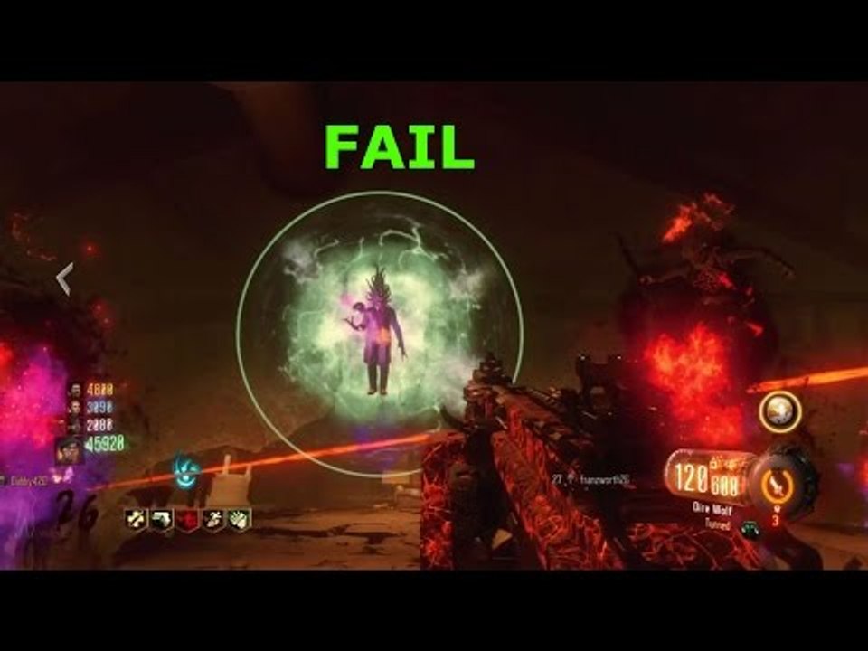 BO3 Zombies Easter Egg Fail