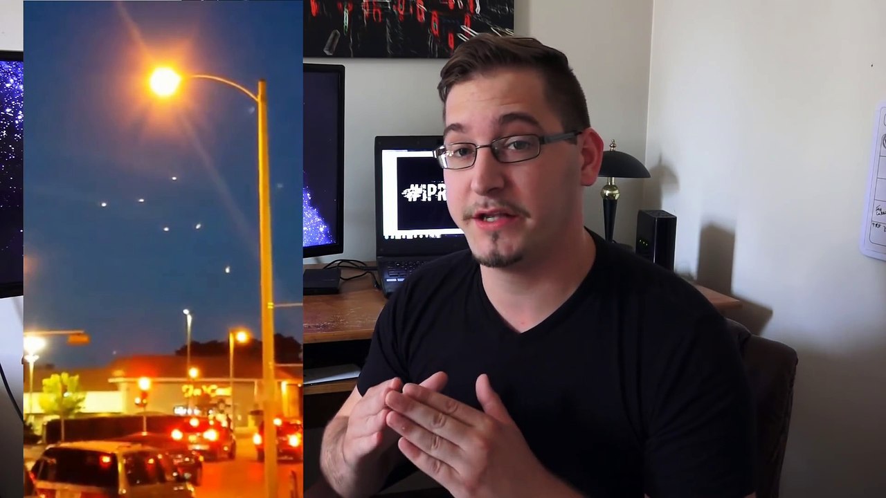 Un officier de police filme d'étranges OVNI dans le ciel américain