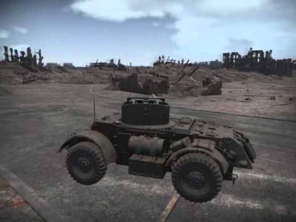 War Thunder : реплей №1 T17E2