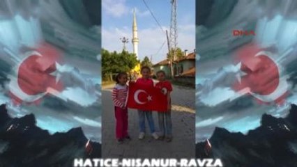 Sakarya - Çocuk ve Gençlerden Duygulandıran "Bayrak" Şiiri