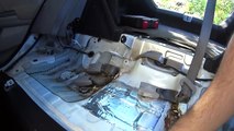 disassembly of Honda Civic 2011 rear seat   front seat   passenger seat   carpet