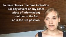 German Lesson - Word Order