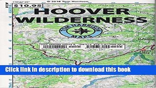 Books Hoover Wilderness Region Trail Map (Tom Harrison Maps) Full Online