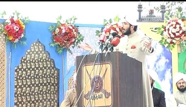 Sahibzada Sultan Ahmad Ali sb explaining that How mobile networks are used to defeat our Cultural Civilization