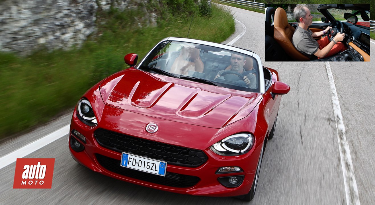 2016 Fiat 124 Spider [ESSAI] : retour aux sources